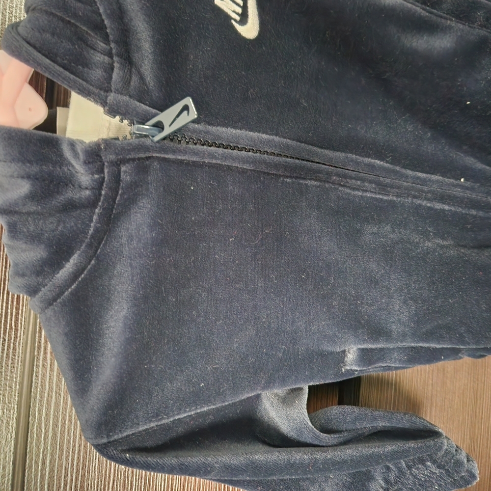 Nike Infant Navy Hoodie - Picture 3 of 12